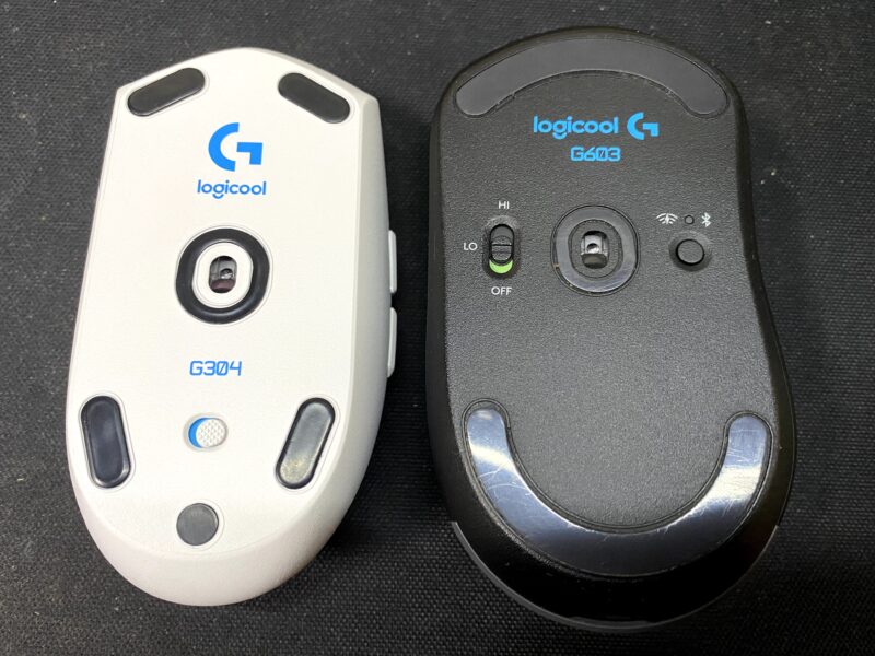 激安ワイヤレスゲーミングマウスLogicool G304を買ってみた。G603と比較レビュー