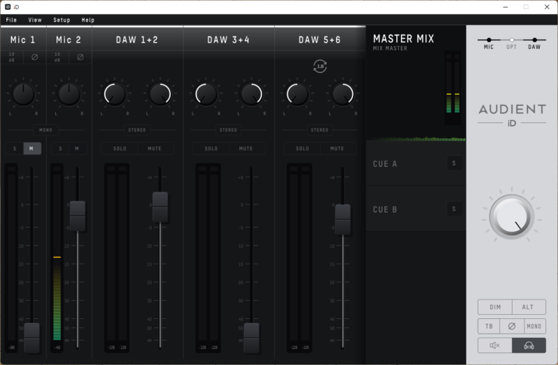 Audient iD14MK2のループバック機能を使ってOBSでDTM配信や、録画する方法