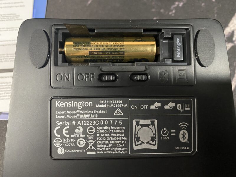 Kensingtonトラックボール、SlimBladeとExpertMouse使いやすいのはどっち?