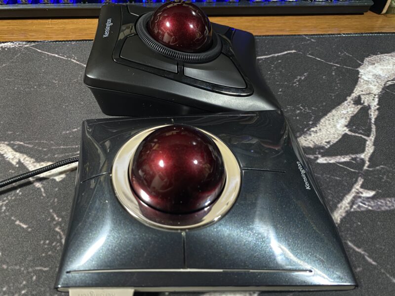 Kensingtonトラックボール、SlimBladeとExpertMouse使いやすいのはどっち?