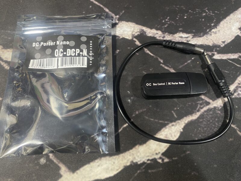 One Control DC Porter Nano USBからエフェクターに電源供給できてめっちゃ便利なパワーサプライ