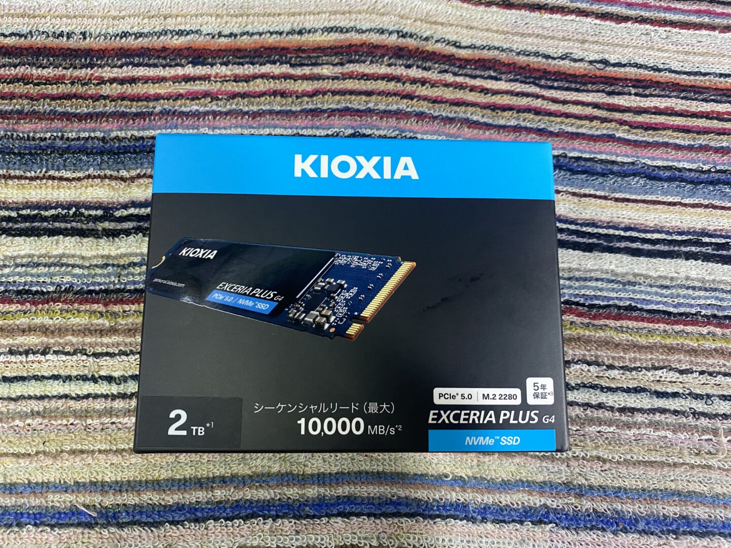 高速なのに発熱が少なく省エネなM.2 SSD KIOXIA EXCERIA PLUS G4をGen4環境でベンチマークテスト[PR]