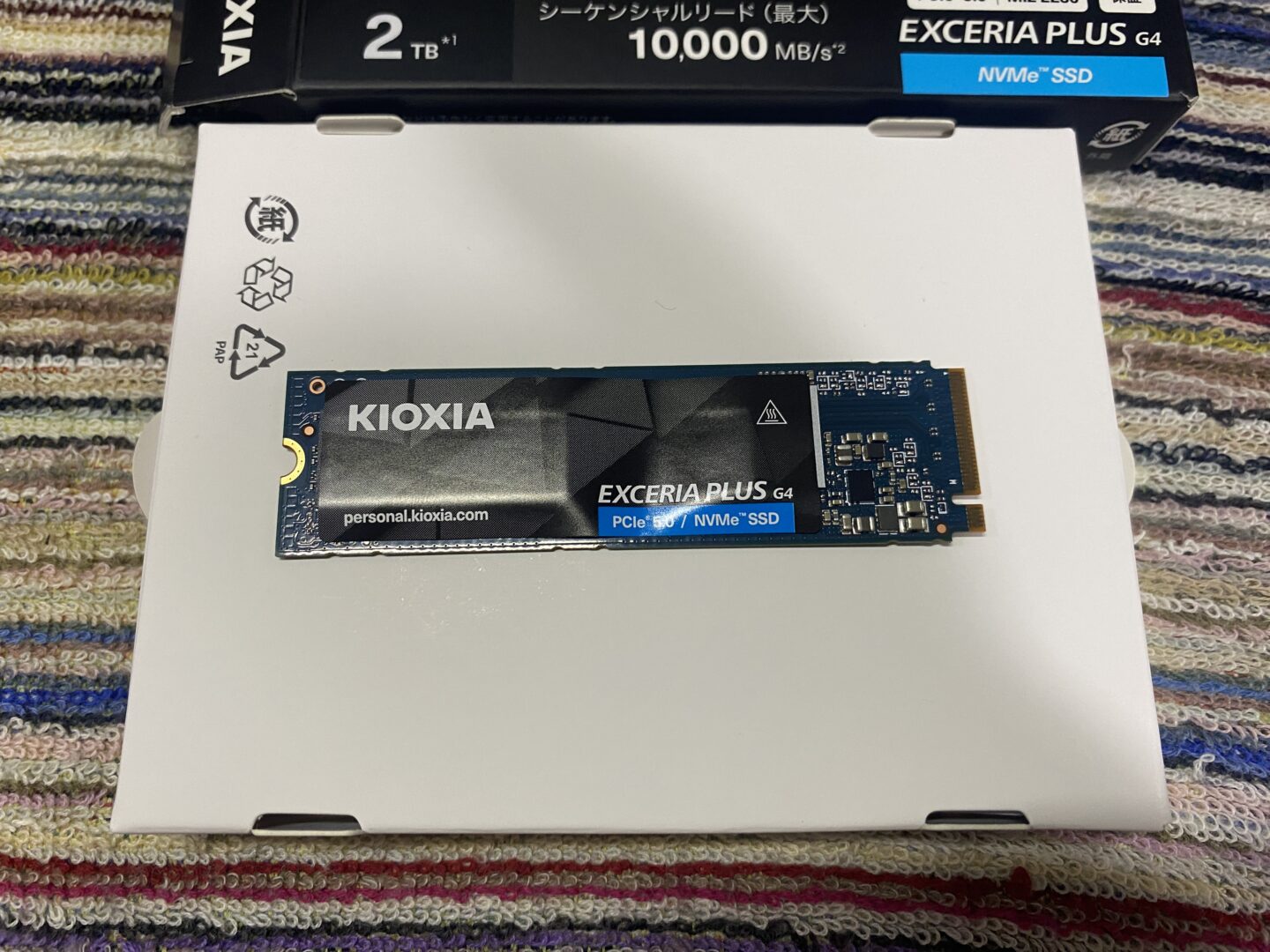 高速なのに発熱が少なく省エネなM.2 SSD KIOXIA EXCERIA PLUS G4をGen4環境でベンチマークテスト[PR]