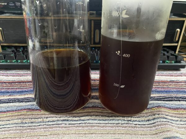 パックコーヒーの後味が気になったから水出しコーヒーに変えてみた