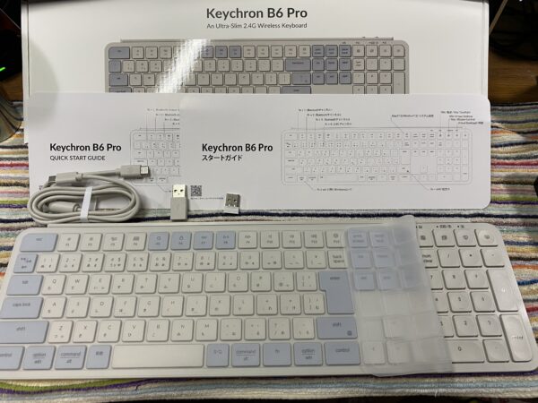 Keychron B6 Proを買ってみた。7年使ったLogicool G512 メカニカルとメンブレン比較してみた